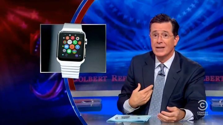 Презентация Apple в свежем выпуске The Colbert Report 