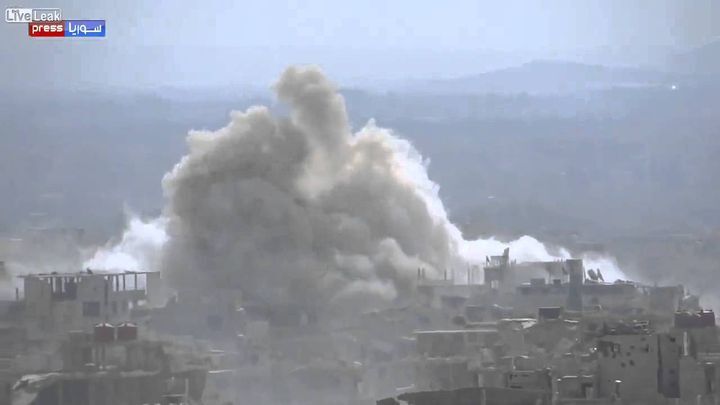 Взрыв мечети в Сирии 