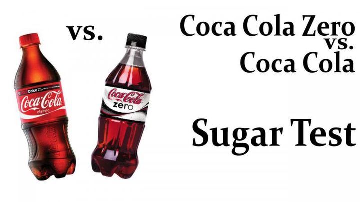 Эксперимент: Coca-cola vs Coca-cola Zero  