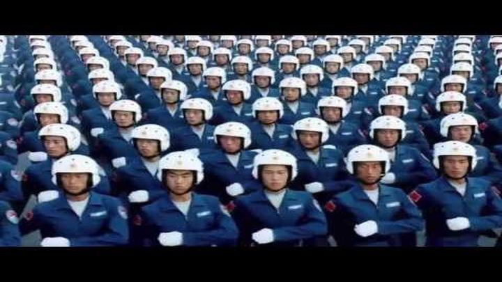 Военный парад китайской армии 
