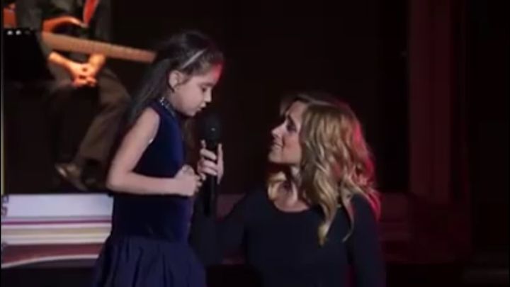8-летняя девочка стала звездой концерта Лары Фабиан 