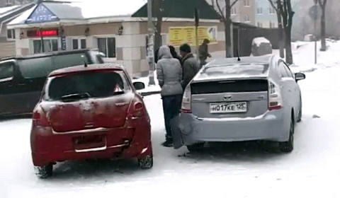 Массовая авария во Владивостоке 