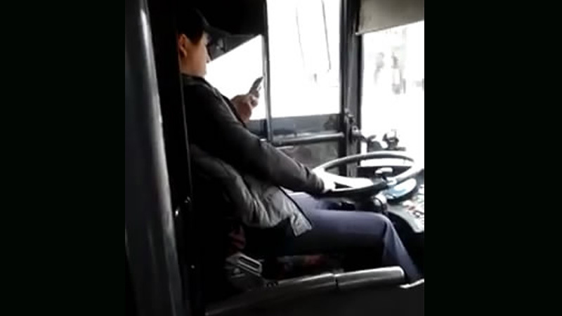 Как возят пассажиров в Алматы 