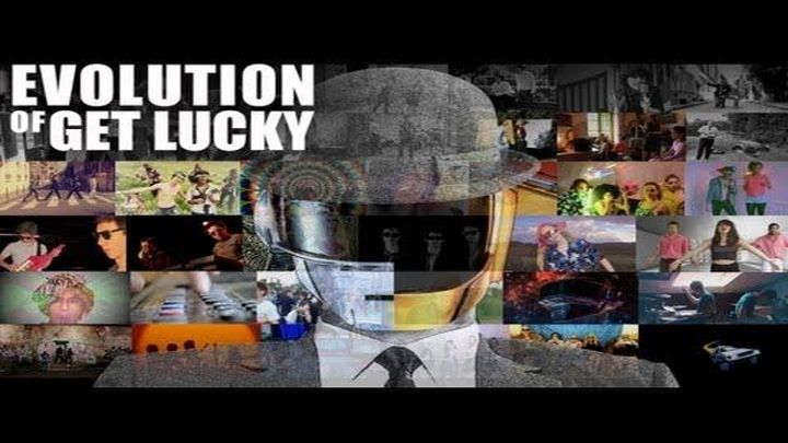 Как мог бы звучать хит группы Daft Punk "Get Lucky" в разные десятилетия  