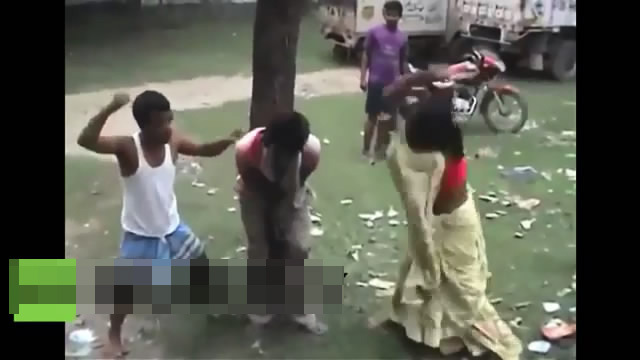 Самосуд над насильником в Индии 