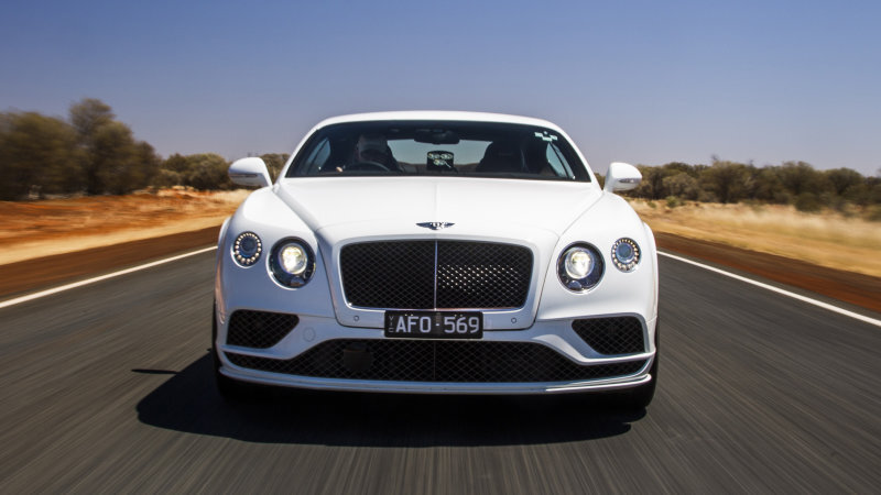 Bentley Continental GT Speed разогналась до 331 км/ч 