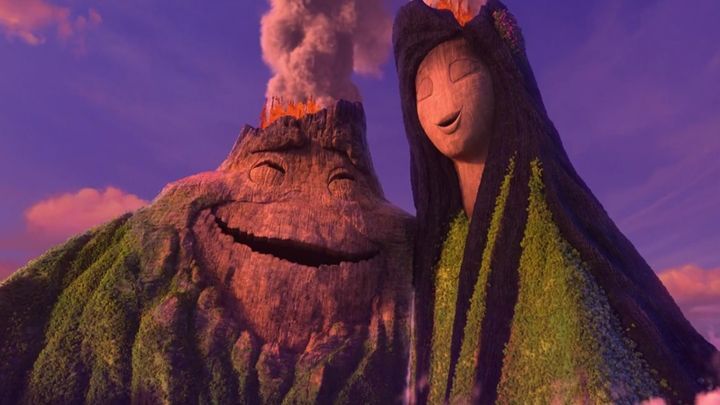 Любите, верьте и ждите: трогательный мультфильм о любви островного вулкана  