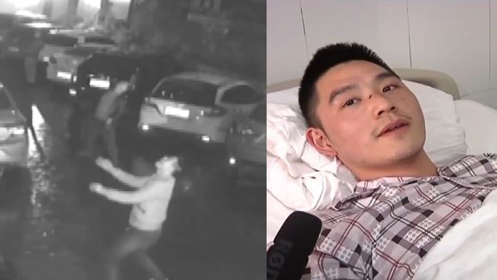 Гражданин Китая едва не погиб, пытаясь спасти женщину, упавшую с 11 этажа 