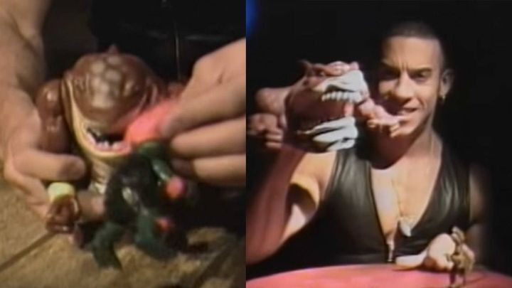 В сети обнаружили видео, где молодой Вин Дизель в 1994 году рекламирует игрушечных акул на ярмарке игрушек  