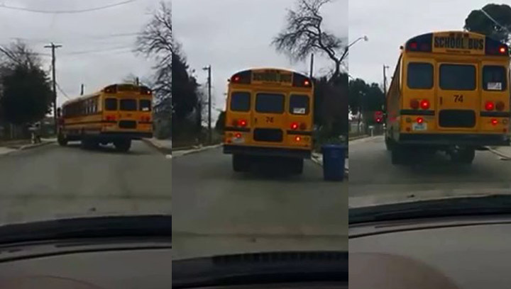 Школьный автобус в США 
