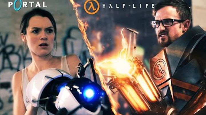 Что будет, если Гордон Фримен из Half-Life встретится с Челл из Portal 