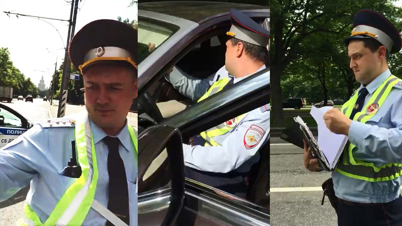 Полицейский беспредел: ДПС против Rolls-Royce 