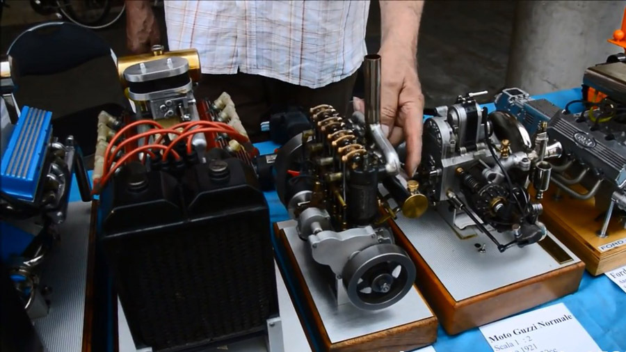 Удивительные миниатюры реальных двигателей 