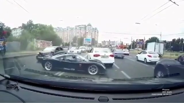 Авария дня. ДТП со спорткаром в Краснодаре 