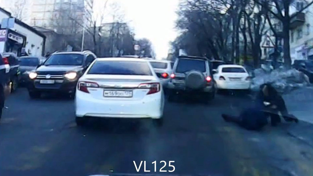 Драка автомобилистов во Владивостоке 