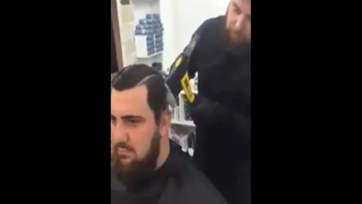 Самая брутальная парикмахерская 