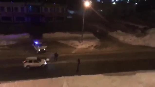Хозяйка расстроилась: полицейские Южно-Сахалинска расстреляли угнанный автомобиль 