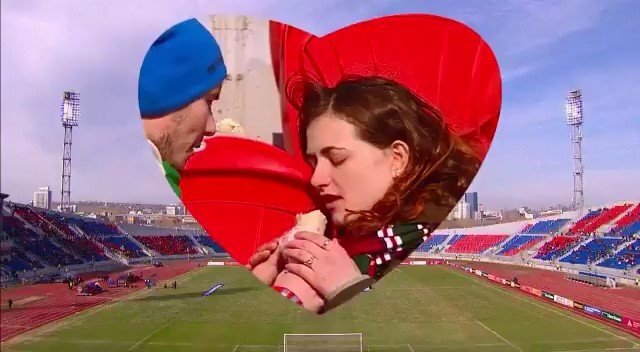Шаурма любви на футбольном матче "Енисей" – "Рубин" 