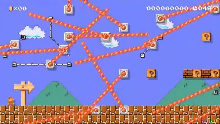Прохождение уровня "Super Mario Bros." на садистcкой сложности 
