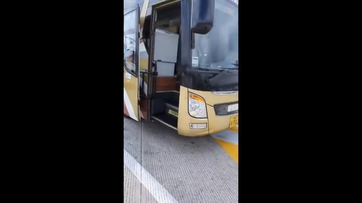 Комфортный междугородный автобус в Южной Корее 