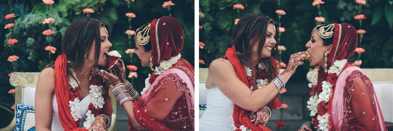 Большая индийская лесбийская свадьба