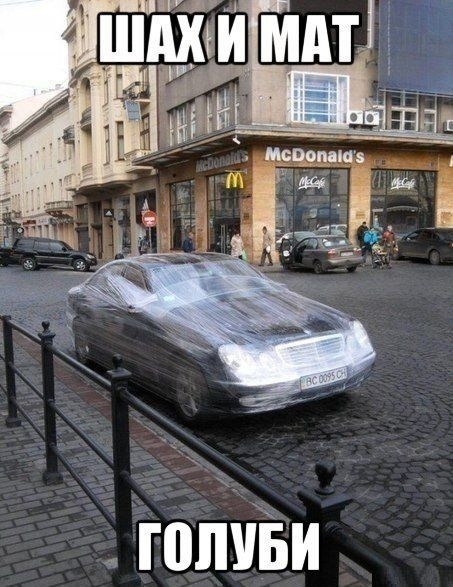 Фотоподборка автоприколов