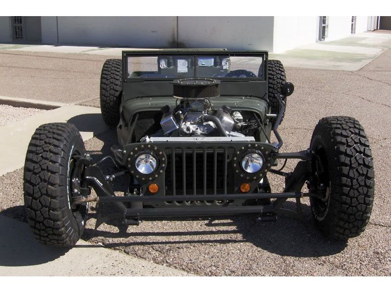 Willys Jeep Rat Rod модели 1945-го года