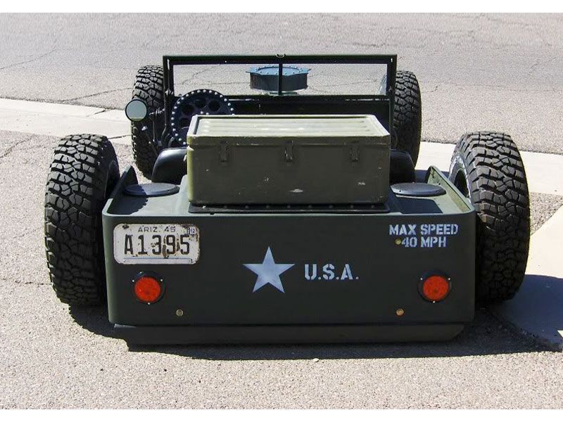 Willys Jeep Rat Rod модели 1945-го года