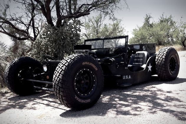 Willys Jeep Rat Rod модели 1945-го года