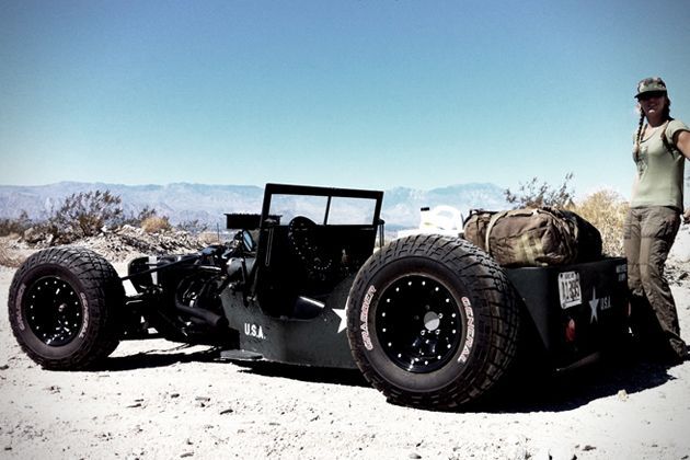 Willys Jeep Rat Rod модели 1945-го года