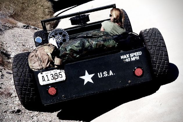 Willys Jeep Rat Rod модели 1945-го года