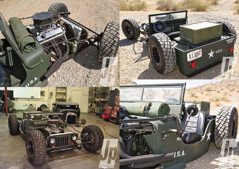Willys Jeep Rat Rod модели 1945-го года