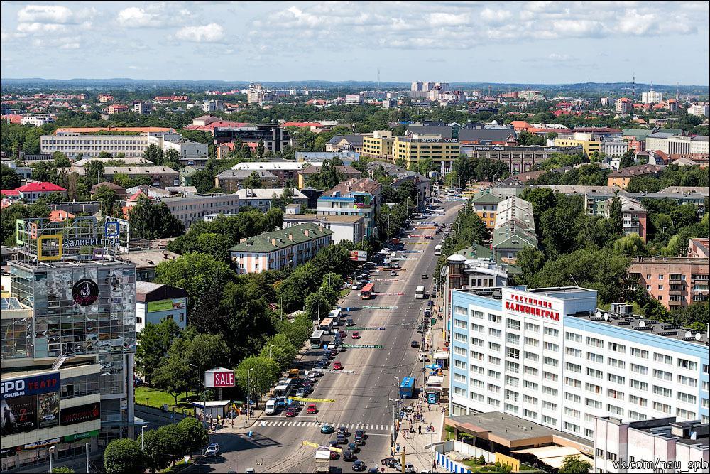 Прогулка по крышам Калининграда