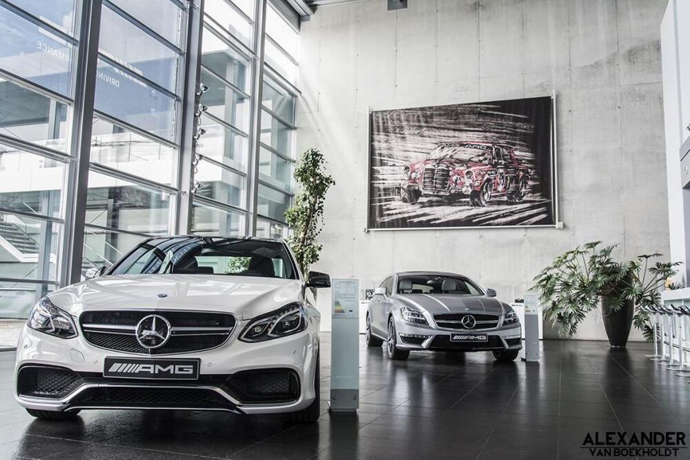 Фоторепортаж: штаб-квартира AMG Affalterbach