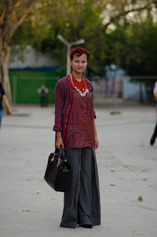Индийская уличная мода 