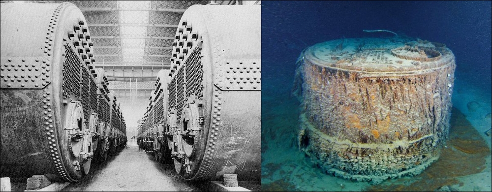 Титаник: тогда и сейчас