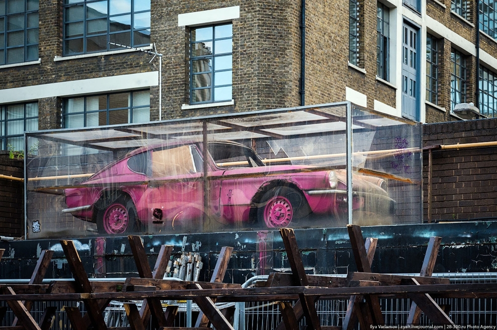 Уличный стрит-арт в Лондоне