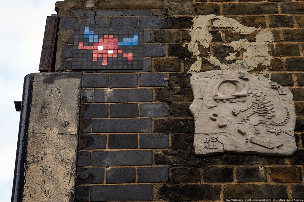 Уличный стрит-арт в Лондоне