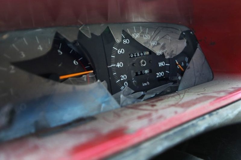 Заброшенная копия Lamborghini Reventon в Китае