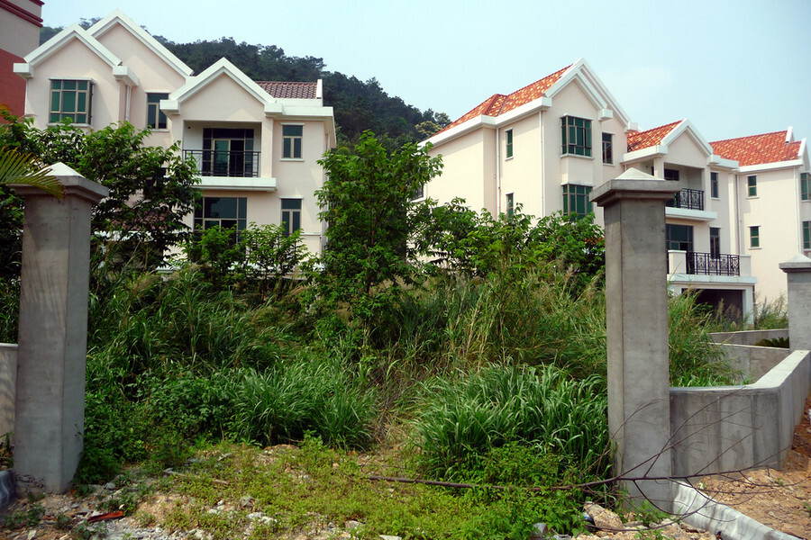 Разрушенная вилла в провинции Гуандун
