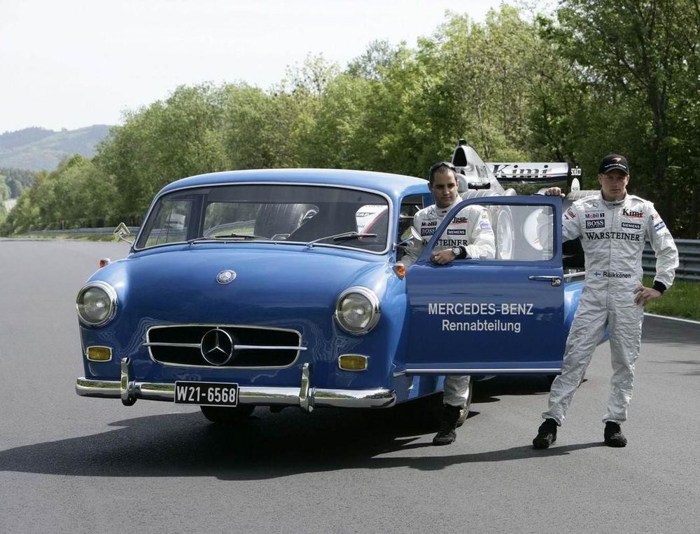 Mercedes-Benz Renntransporter - грузовичок с тяжелой судьбой