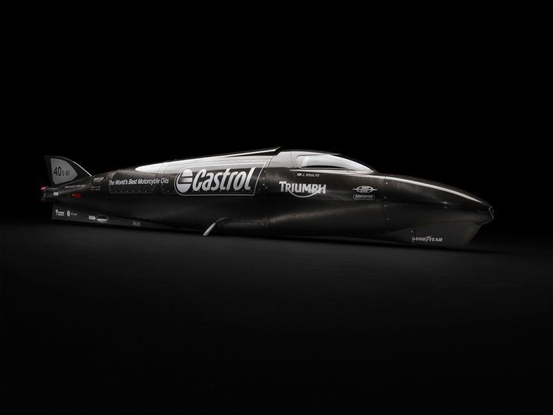 Мотоцикл-ракета - Castrol Rocket Triumph 