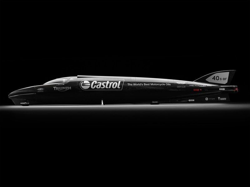 Мотоцикл-ракета - Castrol Rocket Triumph 