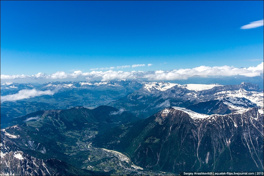 Вершина Aiguille Du Midi