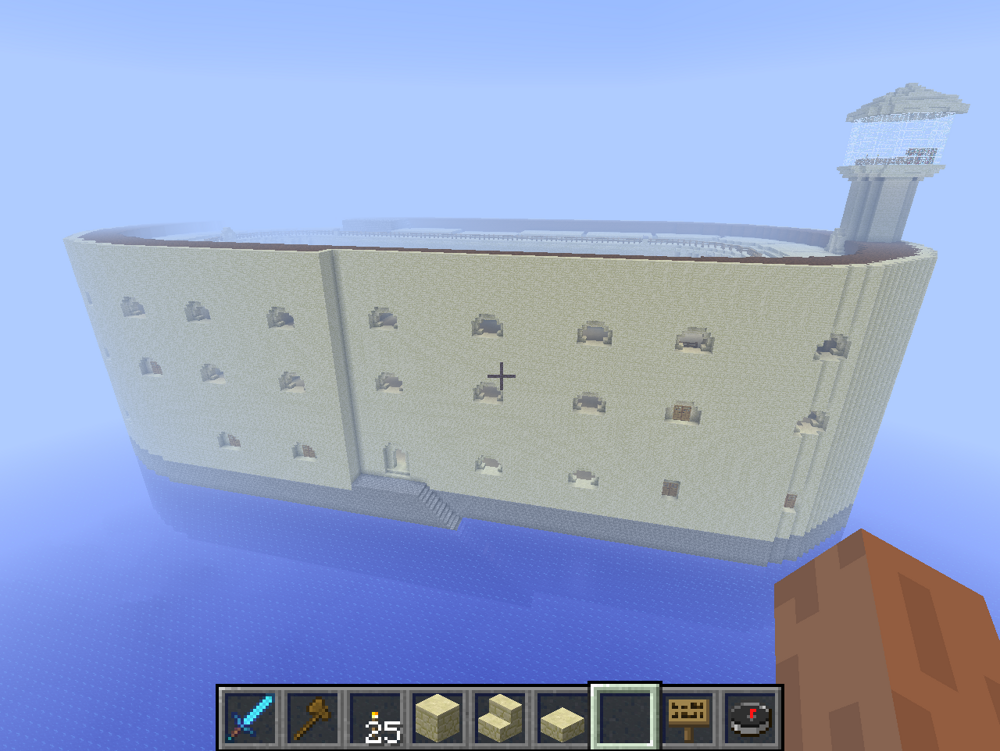 Форт Боярд в Minecraft