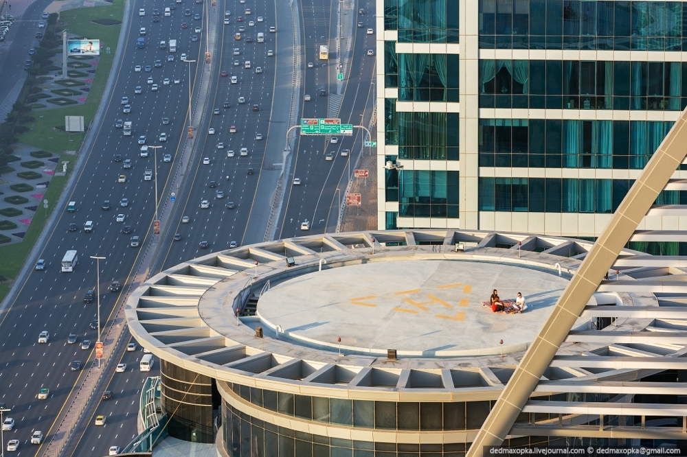Прогулка по крышам Дубая