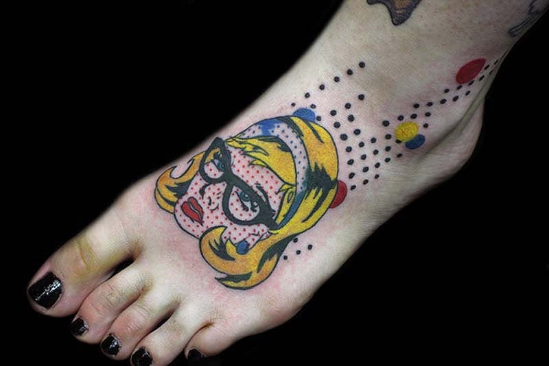Татуировки питающие вдохновение от шедевров мирового искусства