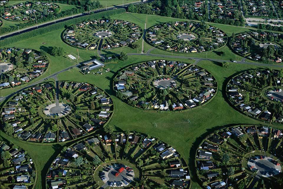 Необычный проект жилищного комплекса в Дании