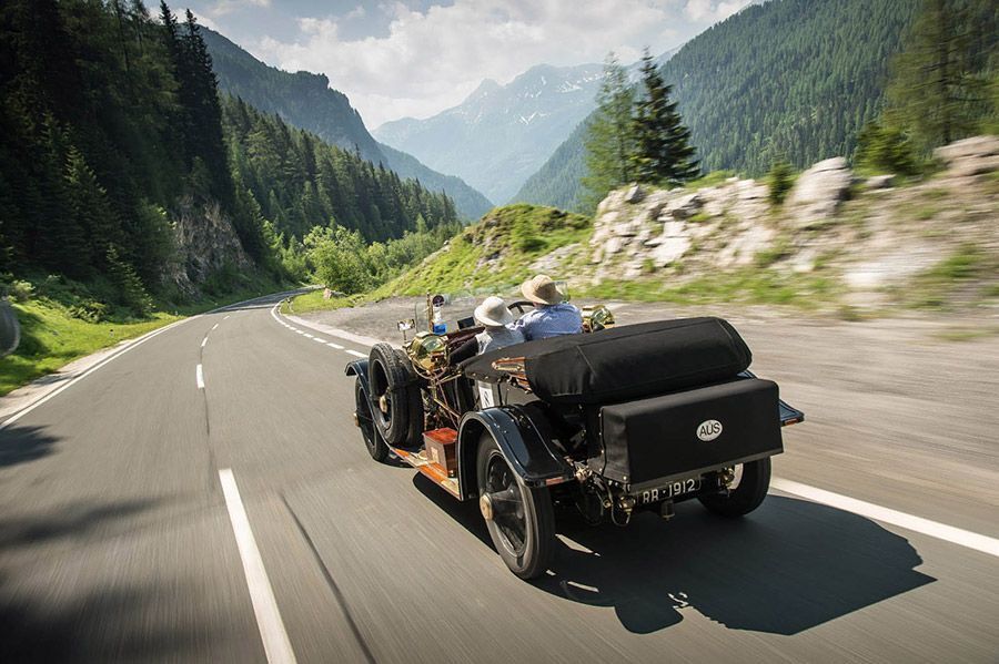 Rolls-Royce ралли Austrian Alpine Trials 1913