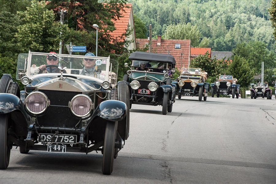 Rolls-Royce ралли Austrian Alpine Trials 1913